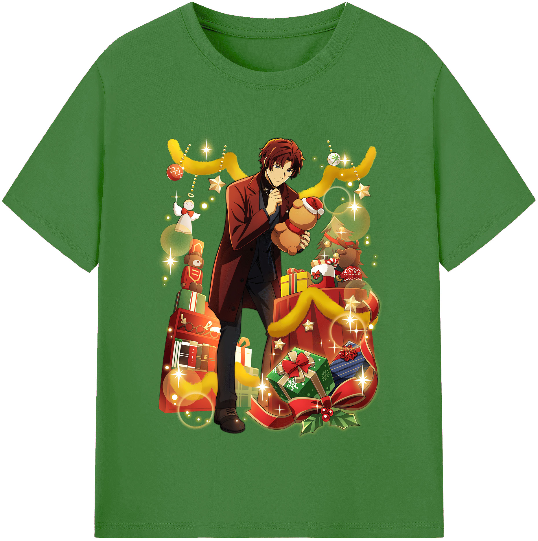 （画像用） 文豪ストレイドッグス Bungo Stray Dogs レディースカジュアルプリントTシャツ（綿100％）